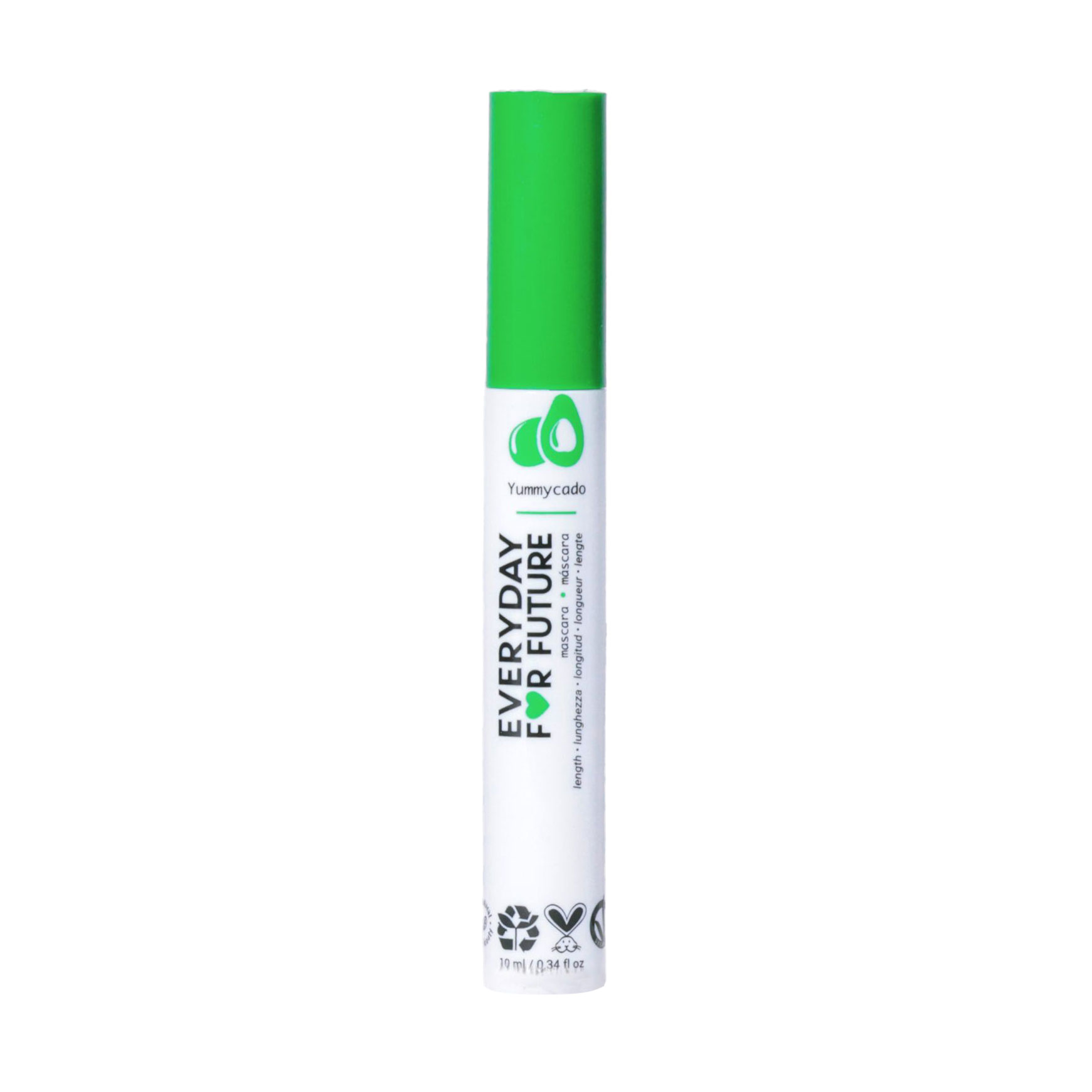 Туш для вій Everyday for Future Lengthening Avocado Mascara Чорна, 10 мл